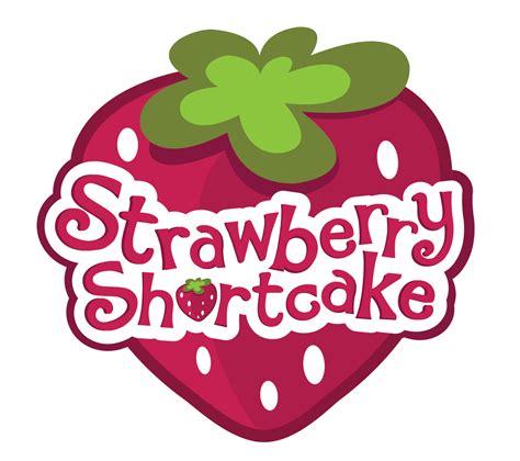 Strawberry shortcake mascot icon